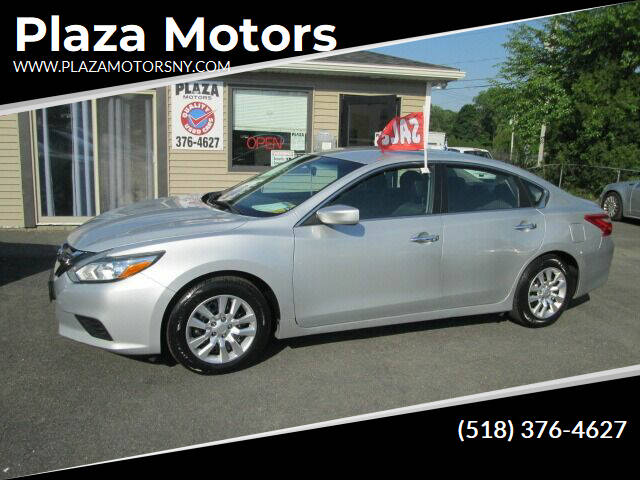 2016 Nissan Altima for sale at Plaza Motors in Rensselaer NY