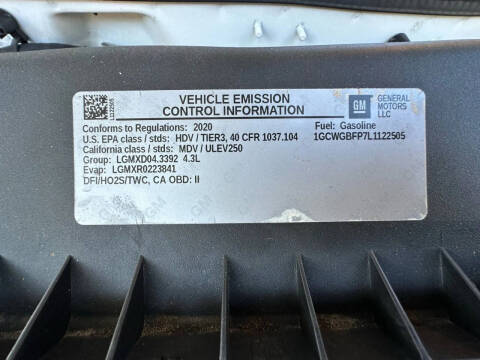 2020 Chevrolet Express 2500