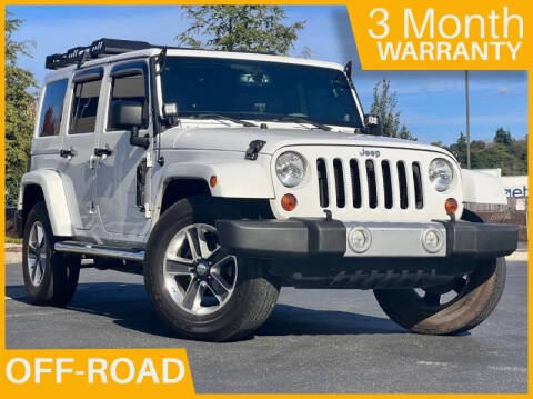 2013 Jeep Wrangler Unlimited for sale at MJ SEATTLE AUTO SALES INC in Kent WA
