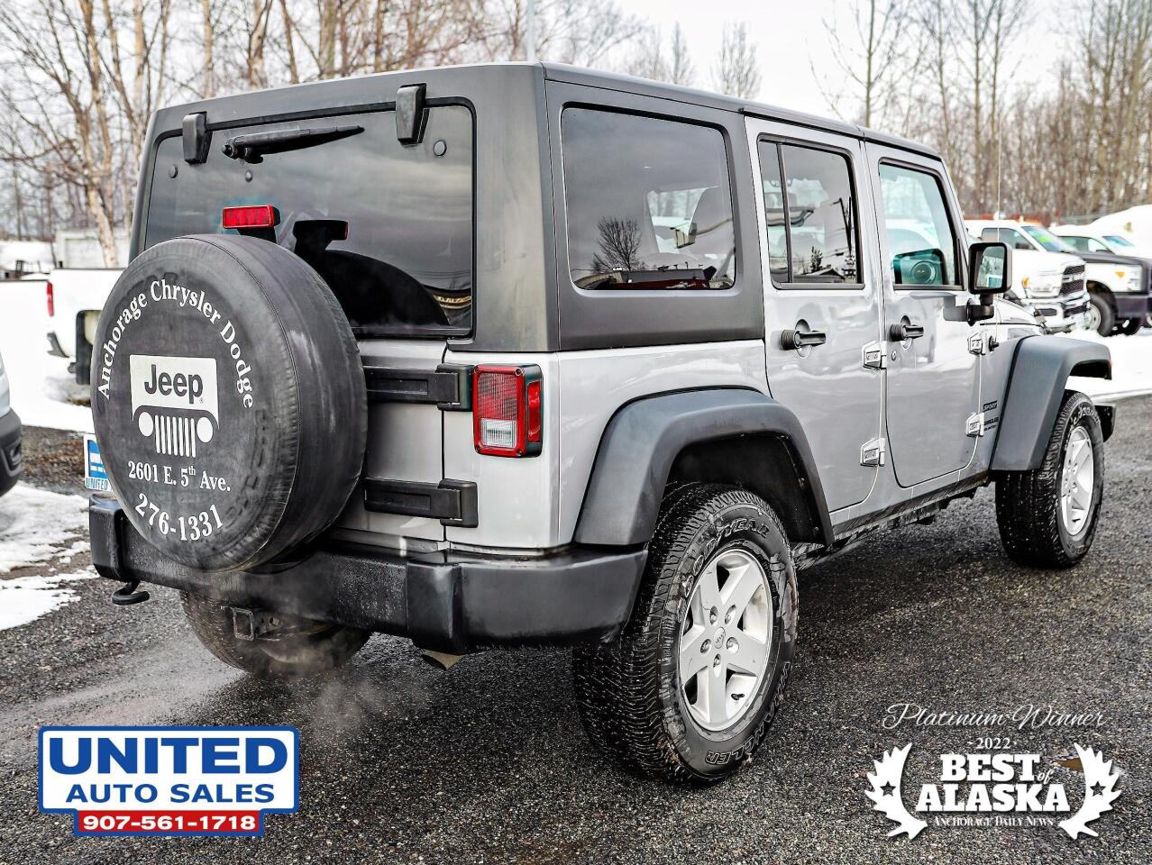 2014 Jeep Wrangler Unlimited Unlimited Sport SUV 4D 5