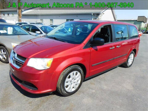 2014 Dodge Grand Caravan for sale at J & P Auto Mart in Altoona PA