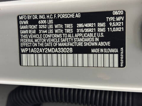 2021 Porsche Cayenne GTS