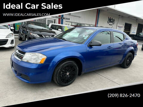 2013 Dodge Avenger for sale at Ideal Car Sales in Los Banos CA