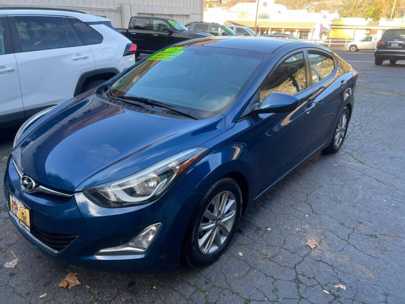 2016 Hyundai Elantra for sale at BEE BACK MOTORS in Sonora CA