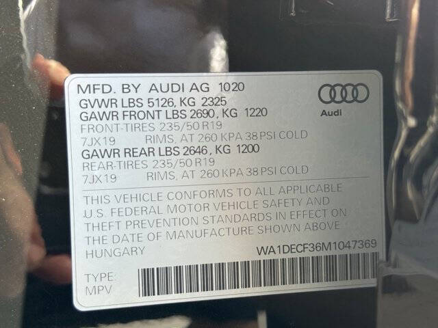 2021 Audi Q3 quattro S line Premium 45 TFSI