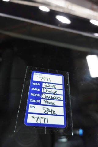 2018 Dodge Durango Special Service