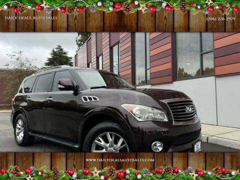 2013 Infiniti QX56 for sale at DAILY DEALS AUTO SALES in Seattle WA