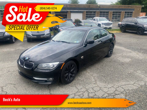2011 BMW 3 Series for sale at Beck's Auto in Chesterfield VA