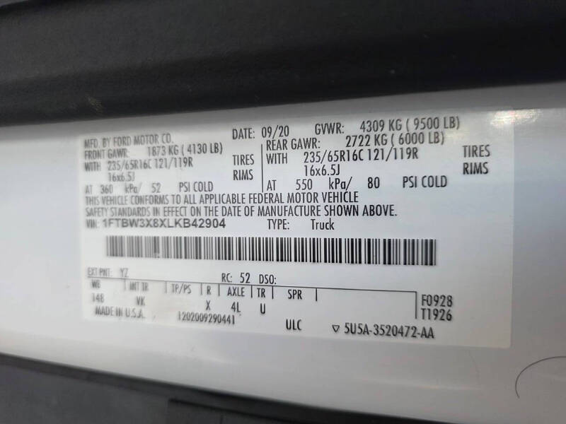 2020 Ford Transit 350