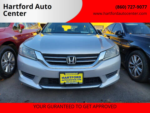 2013 Honda Accord for sale at Hartford Auto Center in Hartford CT