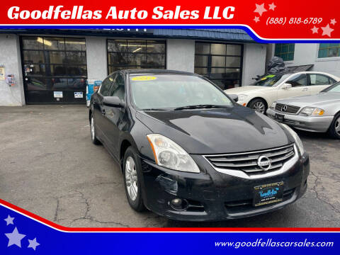 2012 Nissan Altima for sale at Goodfellas Auto Sales LLC in Clifton NJ