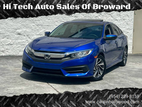2017 Honda Civic for sale at Hi Tech Auto Sales Of Broward in Hollywood FL