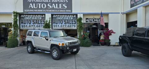 2006 HUMMER H3 for sale at Affordable Imports Auto Sales in Murrieta CA