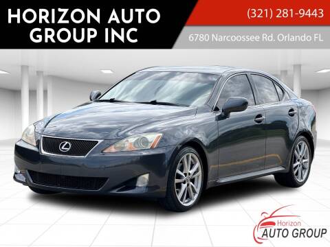 2008 Lexus IS 250 for sale at HORIZON AUTO GROUP INC in Orlando FL