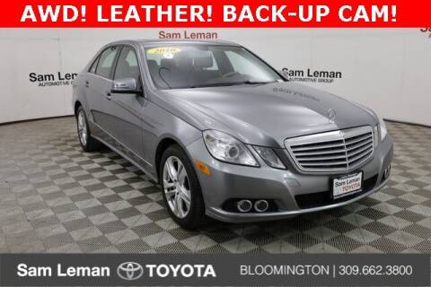 2010 Mercedes-Benz E-Class for sale at Sam Leman Toyota Bloomington in Bloomington IL