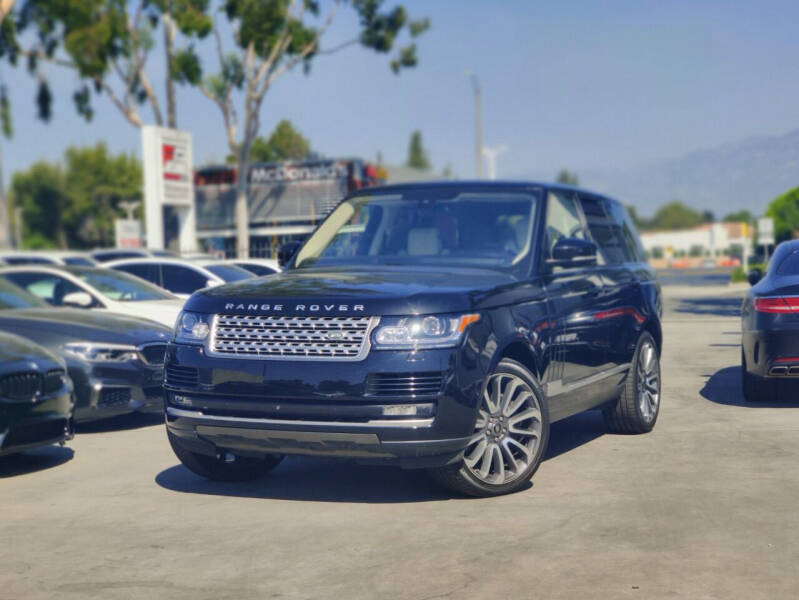 2016 Land Rover Range Rover for sale at Fastrack Auto Inc in Rosemead CA