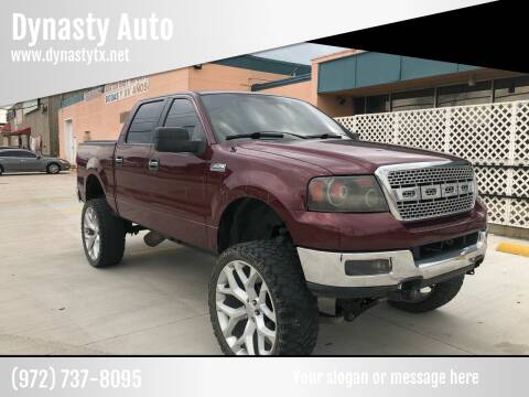 2005 Ford F-150 for sale at Dynasty Auto in Dallas TX