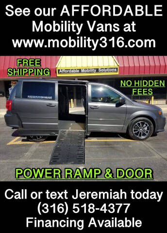 2017 Dodge Grand Caravan for sale at Affordable Mobility Solutions, LLC - Mobility/Wheelchair Accessible Inventory-Wichita in Wichita KS