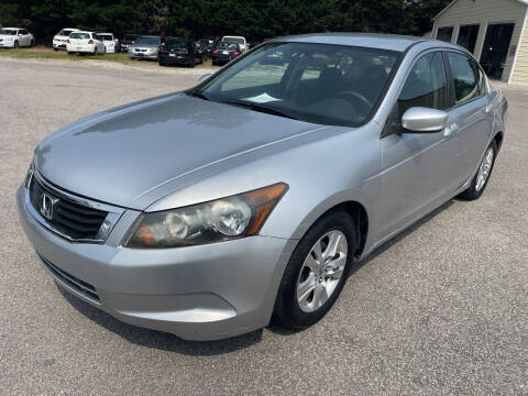 2009 Honda Accord for sale at Pinnacle Acceptance Corp. in Franklinton NC