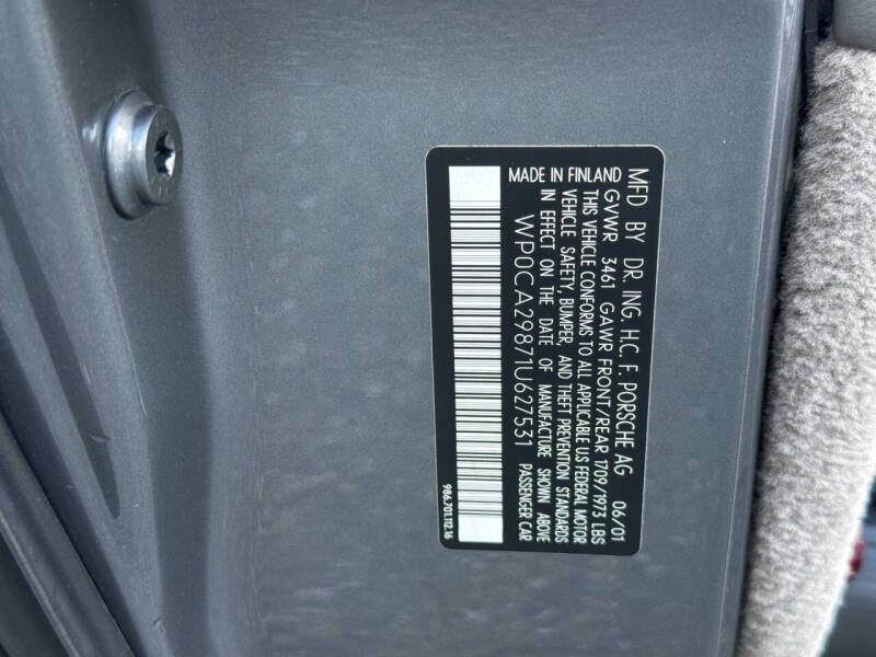 2001 Porsche Boxster