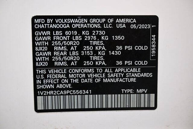 2023 Volkswagen Atlas V6 SE 4Motion