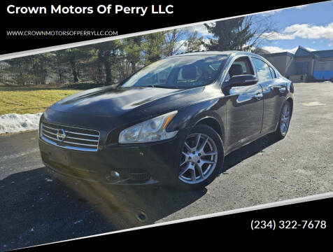 2010 Nissan Maxima for sale at Crown Motors Of Perry LLC in Canton OH