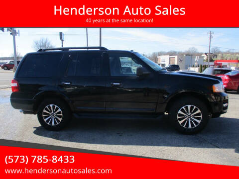 2016 Ford Expedition for sale at Henderson Auto Sales in Poplar Bluff MO