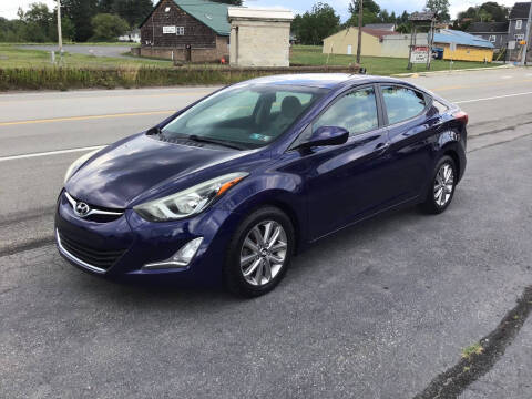 2014 Hyundai Elantra for sale at The Autobahn Auto Sales & Service Inc. in Johnstown PA