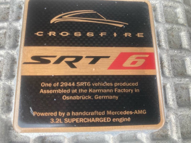 2005 Chrysler Crossfire SRT-6