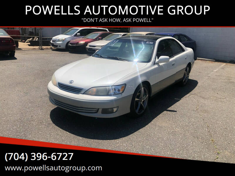 2001 Lexus ES 300 for sale at POWELLS AUTOMOTIVE GROUP in Gastonia NC