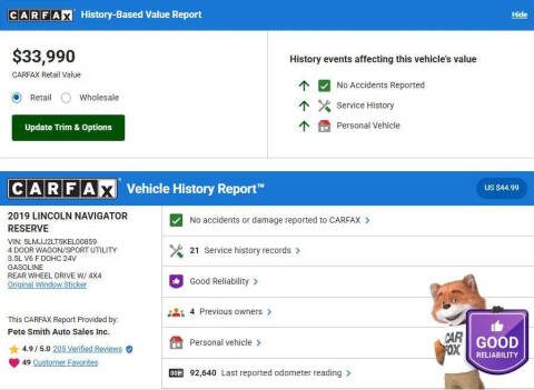 2019 Lincoln Navigator Reserve