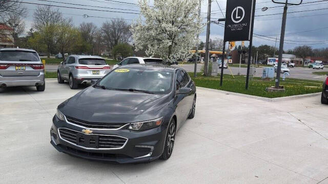 2016 Chevrolet Malibu for sale at ORCHARD LAKE AUTO SALES INC in Farmington Hills, MI