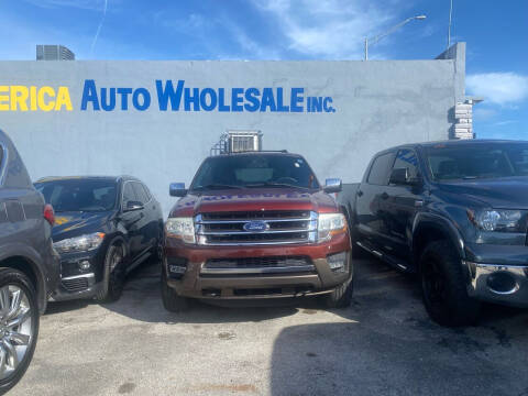 2015 Ford Expedition for sale at America Auto Wholesale Inc in Miami FL