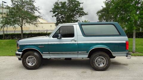 1996 Ford Bronco for sale at Premier Luxury Cars in Oakland Park FL