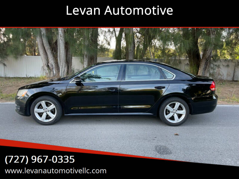 2012 Volkswagen Passat for sale at Levan Automotive in Largo FL