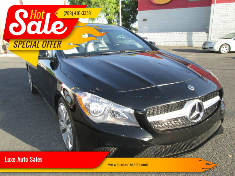 2014 Mercedes-Benz CLA for sale at Luxe Auto Sales in Modesto CA