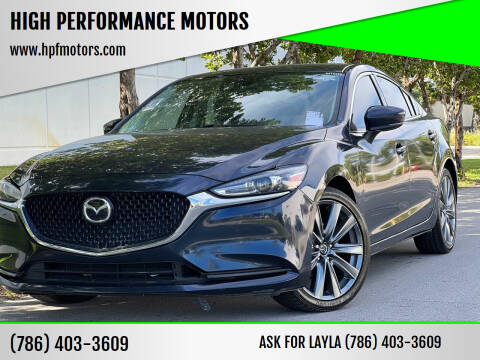 2018 Mazda MAZDA6 for sale at HIGH PERFORMANCE MOTORS in Hollywood FL