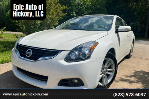 2012 Nissan Altima for sale at Epic Auto of Hickory, LLC in Hickory NC