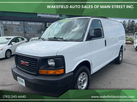 2008 GMC Savana for sale at Wakefield Auto Sales of Main Street Inc. in Wakefield MA
