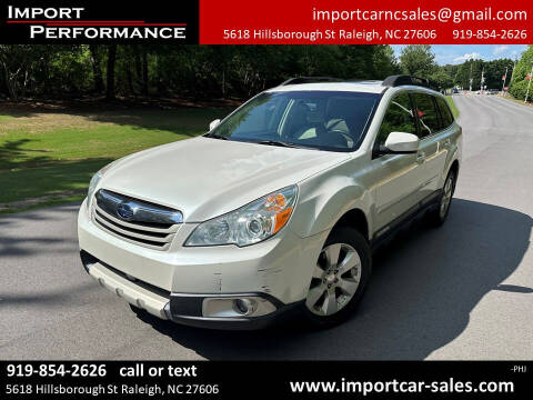2011 Subaru Outback for sale at Import Performance Sales in Raleigh NC