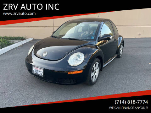2006 Volkswagen New Beetle for sale at ZRV AUTO INC in Brea CA