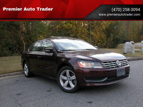 2013 Volkswagen Passat for sale at Premier Auto Trader in Alpharetta GA