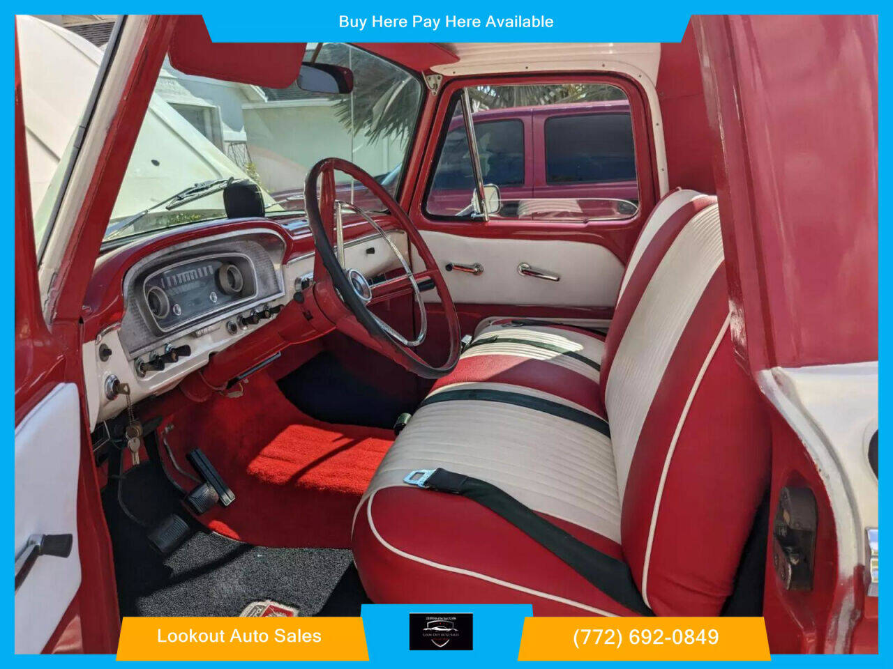 1966 Ford F SERIES for sale at Lookout Auto Sales in Stuart, FL