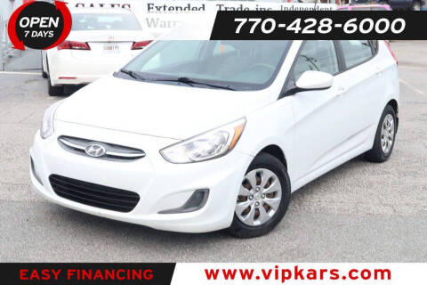 2017 Hyundai Accent for sale at VIP Kars in Marietta GA