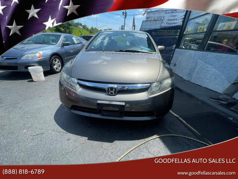 2006 Honda Civic for sale at Goodfellas Auto Sales LLC in Clifton NJ