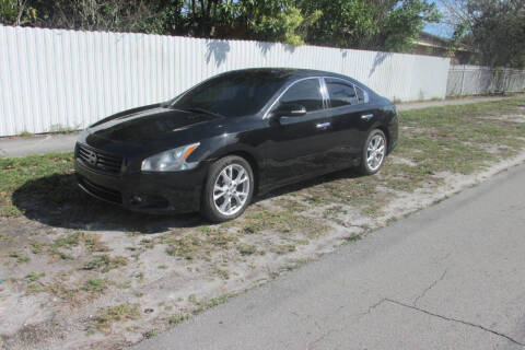 2014 Nissan Maxima for sale at TROPICAL MOTOR CARS INC in Miami FL