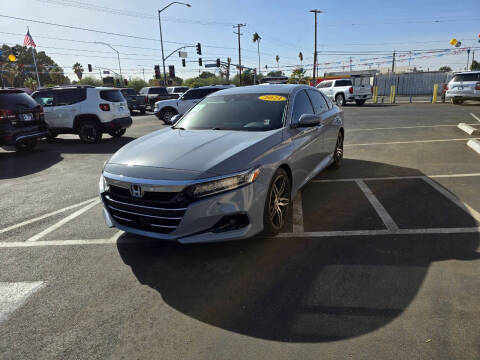 2021 Honda Accord Hybrid for sale at 8TH STREET AUTO SALES in Yuma AZ