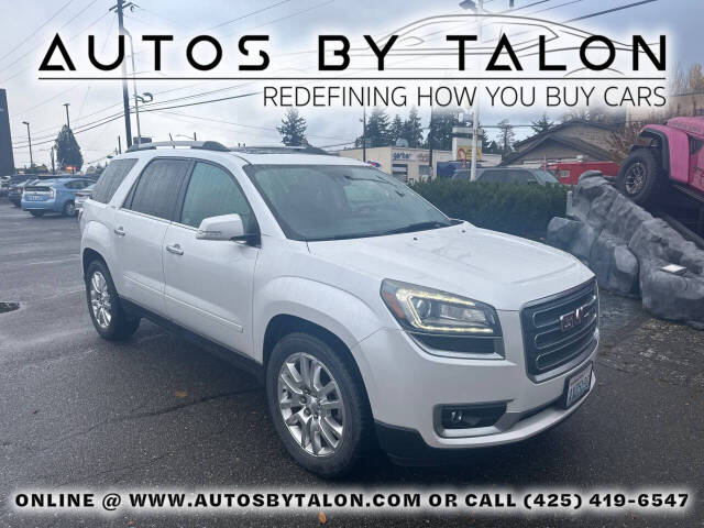 2016 GMC Acadia for sale at Autos by Talon in Seattle, WA