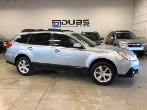 2013 Subaru Outback for sale at DUBS AUTO LLC in Clearfield UT