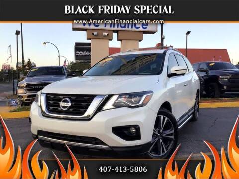2017 Nissan Pathfinder for sale at American Financial Cars in Orlando FL